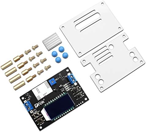DROK Ultra-Adjustable DC Buck Converter – Precision Power Supply with 1.2 V-32 V Output and 12 A Capacity, Ideal for Solar Energy Systems, RV Applications, and Golf Cart Energy Management – LCD Display for Real-Time Voltage Monitoring and Dual Mode Operation