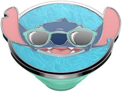 Stylish Lilo & Stitch Pop Socket Grip with Kickstand – Versatile One-Handed Phone Holder for Seamless Use and Enhanced Compatibility across Devices – Effortless Style and Functionality in a Durable Accessory for i Phone, Samsung, and More – Perfect for Wireless Charging and Swappable Designs – Ideal Anti-Drop Solution for Everyday Convenience
