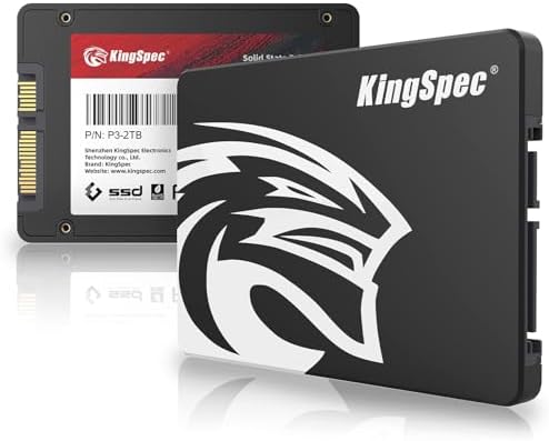 Transform Your Device with King Spec 1 TB SATA III 2.5″ SSD – Ultra-Fast Internal Solid State Drive for Unbeatable Speed and Reliability Across Laptops, Desktops & All-in-Ones – Advanced 3 D NAND Flash TLC Tech for Exceptional Performance and Durability