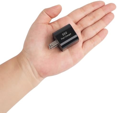 30 W Ga N Dual Port USB-C Wall Charger – Ultra-Compact Fast Charging Adapter for i Phone 16/15/14, i Pad, Galaxy & Pixel – Reliable Power Solution with Advanced Safety Features for Home, Office & Travel Convenience