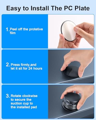 N56 Ultra Magnetic Car Phone Holder for i Phone 14-17 Pro Max and Mini – Heavy-Duty Suction Cup Mount with 360-Degree Rotation – Ideal Dashboard, Windshield, and Wall Solution for Enhanced Mag Safe Use and Safe Driving Experience
