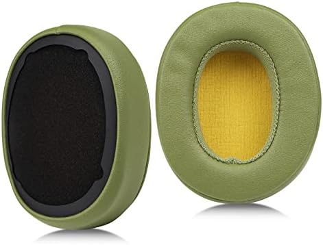 MOLGRIA Premium Deep Red Ear Pads Cushion for Skullcandy Crusher Wireless, Crusher Evo ANC & HESH 3.0 Headphones – Luxurious Protein Leather Replacement Earpads for Enhanced Comfort, Style & Sound Quality Upgrade