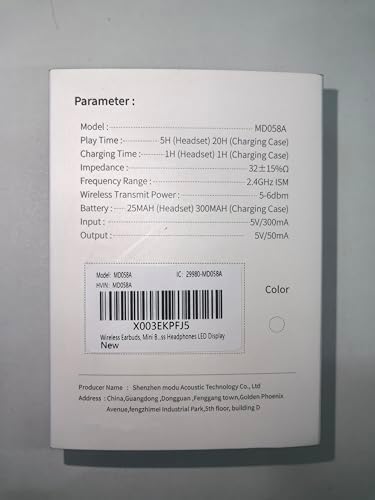 Elevate Your Audio Experience with OYIB Bluetooth 5.3 Wireless Earbuds – Advanced Noise Cancelling Earphones Featuring 4-Mic Clarity, Touch Control, and IPX7 Waterproof Design for Enhanced Workout Performance – LED Battery Display for Real-Time Monitoring and Effortless Connectivity