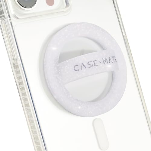 Elevate Your i Phone Experience with the Case-Mate Twinkle Diamond Magnetic Phone Ring Holder – Stylish Mag Safe Grip & Stand for i Phone 16 Pro Max, 15 Pro Max, 14, 13, 12 & Samsung S25 Ultra – Effortless One-Handed Use with Enhanced Security and 360° Rotation – Collapsible Design for On-the-Go Convenience – Compatible with All Mag Safe Devices – Transform Your Phone into a Fashion Statement – No Residue, Easy Removal, and 1-Year Warranty for Ultimate Peace of Mind