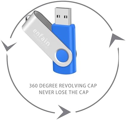 Enfain 10-Pack Red USB Flash Drives 16 GB – High-Speed USB 2.0 Memory Sticks with LED Indicator & 12 Labels for Easy Organization – Reliable & Portable Data Storage Solution for Professionals and Students