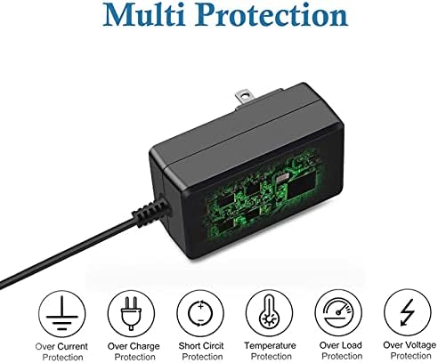 Reliable 12 V AC Adapter for Netgear Arlo Pro Base Station – Seamless Compatibility with Arlo Pro 2 VMB3000, VMB4000, and CM500 Series – Essential Power Supply for Wire-Free HD Security Cameras – Built for Optimal Performance and Safety