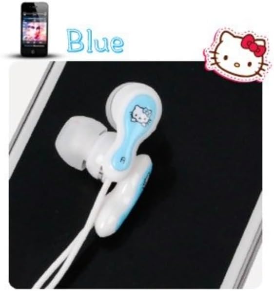 Bandal & Neoul KITTY Vibrant Red On-Ear Earphones with Microphone & Volume Control – Officially Licensed Accessory Blending Playful Aesthetics and Superior Sound Quality for Music Lovers and Casual Listeners