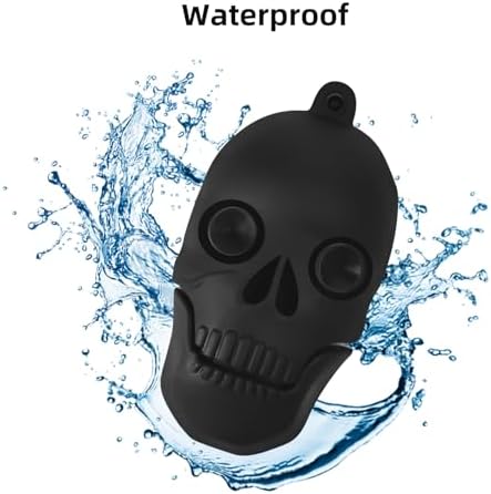 Skull Shaped 64 GB USB Flash Drive – Unique Personality Memory Stick for Stylish Data Storage | Borlter Clamp Cool USB 2.0 Thumb Drive Perfect for Gifts & Everyday Use | Durable, Portable & Compatible with All Devices