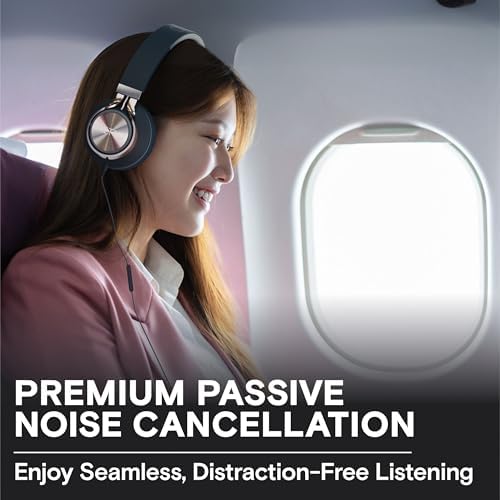 ARTIX CL750 USB C Wired Headphones – Superior Noise-Isolating On-Ear Earphones with Built-In Mic & Volume Control for i Phone 15-16 & Samsung Devices – Effortless Plug-and-Play Setup with Enhanced Comfort and Exceptional Sound Quality