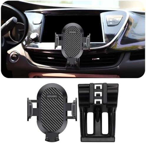 Upgrade Your Driving Experience with a Premium Car Phone Holder for Buick Envision (2016-2020) – Effortlessly Accommodates 4.7-7 Inch Phones, Compatible with Thick Cases, 360-Degree Adjustable Mount for Optimal Viewing, Hassle-Free Installation and Secure Grip for Safe Navigation and Hands-Free Calls