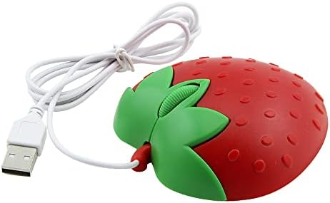 Charming Heart-Shaped Wired Mouse in Vibrant Red – Perfectly Portable USB Optical Mini Mouse for Kids and Adults, Silent Operation, 800 DPI Precision for Effortless Navigation – Ideal Gift for Creative Minds and Everyday Use