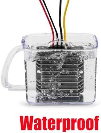 High-Efficiency DC/DC Voltage Booster – Transform 12 V to 48 V for Automotive and Marine Use, 5 A 240 W Power Supply Module, Compact Voltage Regulator with Overcurrent Protection for Enhanced Electrical Systems in Cars, Boats, and Trucks