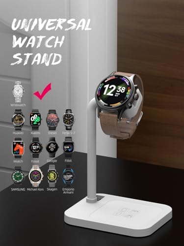 Advanced 2-in-1 Charging Station for i Watch & i Phone – Fast Charging Dock for i Phone 16/15/14/13/12/11/X/8, i Watch Series Ultra/10/9/8/7/6/SE/5/4/3/2/1, and Air Pods 2/3/4 – Elegant White Design for Optimal Device Organization and Speed Boost