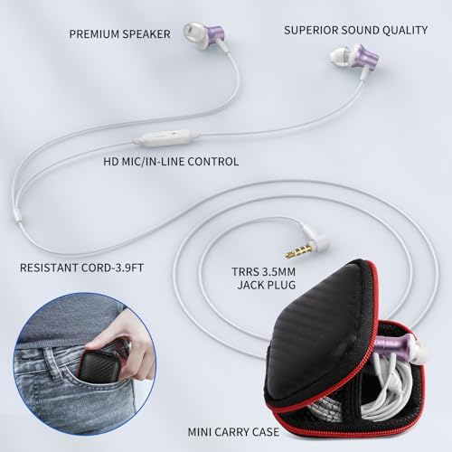 Discover Ultimate Audio Precision with ASKUBSKU Noise-Isolating Wired Earbuds – The Essential Hi-Fi Companion for Chromebook and Laptop Users. Tailored for both audiophiles and everyday listeners, these ultra-lightweight earbuds boast a universal 3.5 mm audio jack, ensuring flawless connectivity across all your devices. Experience an unparalleled auditory journey with cutting-edge noise isolation technology, making them the perfect choice for focused study sessions, professional calls, or exhilarating gaming marathons. Featuring an integrated microphone and convenient mute function, crystal-clear communication is guaranteed for students and remote workers alike. Designed with an ergonomic shape, these earbuds provide all-day comfort, preventing weariness during extended listening periods. The sleek grey finish not only enhances durability but also adds a modern flair to your tech ensemble. Elevate your sound experience with ASKUBSKU – your trusted partner for premium audio performance wherever you go.