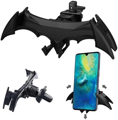 Universal Gravity Car Vent Bat Phone Holder – Automatic Locking Hands-Free Accessory for Safe Driving – 360-Degree Rotation and Seamless Compatibility with Most Smartphones – Durable and Easy to Install – Enhance Your Vehicle’s Interior with a Stylish Design and Effortless Navigation