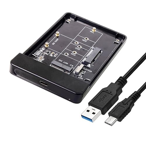 Chenyang Dual Function MSATA SSD JBOD Adapter with USB C 2.5″ Hard Drive Enclosure – Unmatched Speed and Versatility for Enhanced Storage Solutions