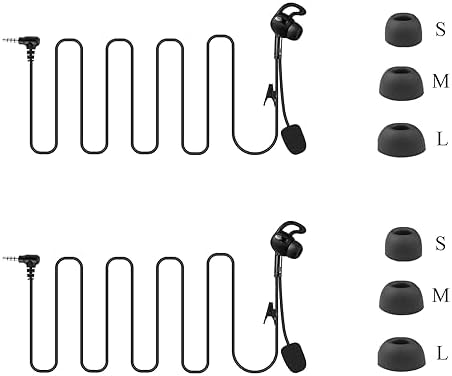 MIMIRACLE Sports Referee Headset – Right-Side In-Ear Earphone for Football, Soccer, Handball, and Volleyball Officials – Superior Audio Clarity, Ergonomic Comfort, and Durable Design for Seamless Communication on the Field