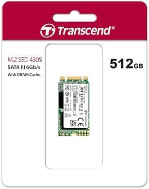 Upgrade Your System with Transcend 256 GB M.2 2242 SATA III SSD – High-Speed Internal Solid State Drive for Enhanced Gaming & Productivity, Achieve Up to 530 MB/s Read Speeds, DRAM Cache for Lightning-Fast Performance, Durable 3 D TLC NAND Technology, Perfect for Laptops, PCs, and Ultrabooks!