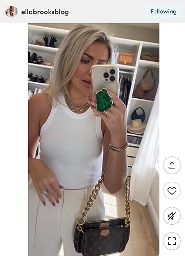 Transform Your Mobile Experience with CRYSTALFY White Clear Quartz Druzy Crystal Phone Grip – Versatile Kickstand & Unique Gemstone Top for i Phone, i Pad, Kindle & More – Handcrafted Natural Accessory with Enhanced Adhesion and Customizable Design – Perfect for Style, Functionality, and Gifting