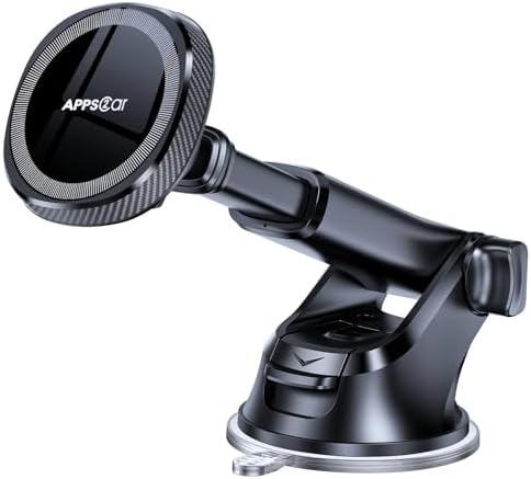 Experience Unmatched Stability with APPS2 Mag Safe Car Mount for i Phone – Premium Magnetic Dashboard & Windshield Holder Featuring 17 Powerful Magnets for i Phone 15, 14, 13, 12 Pro, Plus, Max & Mini – Quick Tool-Free Installation & Chic Green Design for Ultimate Driving Safety and Convenience Elevate your driving experience with the APPS2 Mag Safe Car Mount, ingeniously engineered to securely cradle your i Phone during navigation. This versatile magnetic holder can be effortlessly affixed to your dashboard or windshield, providing instant access to your device while minimizing distractions. Equipped with 17 robust magnets, this mount guarantees steadfast stability, preventing your i Phone from slipping even on the roughest terrains. Tailored for compatibility with the latest i Phone models, its user-friendly installation requires no tools, allowing you to set it up in mere seconds. Its sophisticated green design not only enhances your vehicle’s interior but also promotes safer driving habits by ensuring your phone is always within reach for hands-free navigation and calls. Constructed from high-quality materials, the APPS2 Car Mag Safe Mount promises durability and easy maintenance, making it the ideal blend of style and functionality for modern drivers.