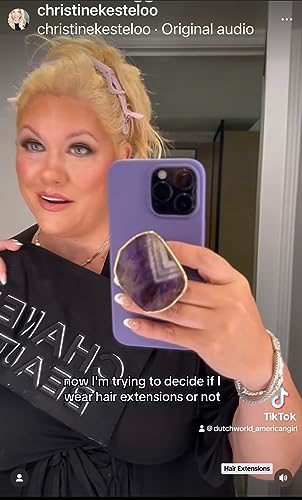 Transform Your Mobile Experience with CRYSTALFY White Clear Quartz Druzy Crystal Phone Grip – Versatile Kickstand & Unique Gemstone Top for i Phone, i Pad, Kindle & More – Handcrafted Natural Accessory with Enhanced Adhesion and Customizable Design – Perfect for Style, Functionality, and Gifting