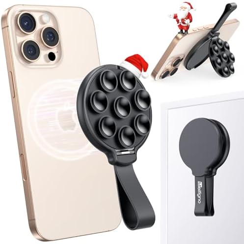 Revolutionary Mag Safe-Compatible Magnetic Phone Mount – Premium Silicone Suction Cup Holder for i Phone 16 Pro Max/15/14/13/12 Series – Essential Hands-Free Grip for Content Creators & Influencers – Stylish Pink Design for Optimal Stability and Versatility