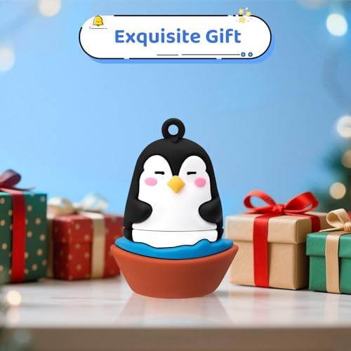 Charming Penguin 64 GB USB Flash Drive – Fun & Functional Memory Stick for Effortless Data Storage, High-Speed Transfer, and Cross-Platform Compatibility – Perfect Gift for Tech Lovers and Students