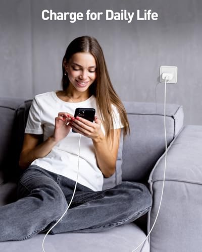 Enhanced 30 W USB-C Pixel Charger with 6 FT Cable – Super Fast Wall Charger for Google Pixel 9 Series, Tablets & Pixelbooks – Compact, Durable & High-Speed Charging Solution for On-the-Go Users
