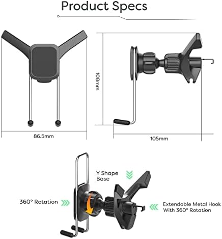 Revolutionary Magnetic Car Phone Holder Mount – Universal Compatibility for i Phone, Samsung & LG – 360-Degree Rotatable Design with Never-Fall-Off Grip – Adjustable Viewing Angle for Hands-Free Navigation – Sleek Minimalist Aesthetic for Modern Vehicles – Effortless Installation and Maintenance for Ultimate Convenience