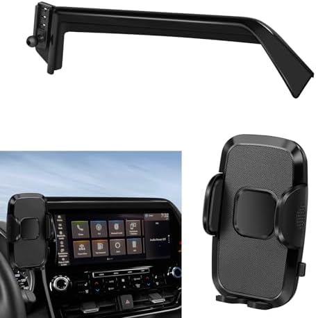 Peleus Premium Car Phone Holder for 2023-2025 Honda Accord Hybrid – Custom Fit Smartphone Mount for 12.3-Inch Screens – Effortless One-Handed Operation & Unmatched Stability – Ideal Accessory for Enhanced Driving Safety and Convenience