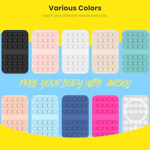 Revolutionary Patented Magnetic Suction Grip Mount for i Phone & Android – Effortless Hands-Free Phone Holder in Deep Blue, Perfect for Content Creators, Capture Stunning Selfies and Videos, Ultimate Compatibility with Mag Safe and Standard Cases, Portable and Stylish Design for On-the-Go Use