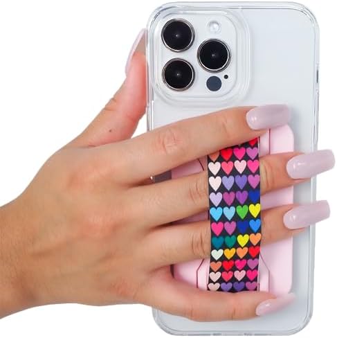Revolutionary Love Handle PRO Magnetic Phone Grip & Stand – Ultimate Silicone Strap for i Phone & Android – All-in-One Device Mount, Kickstand, and Secure Holder – Experience Unmatched Stability, Style, and Convenience for Every Smartphone User