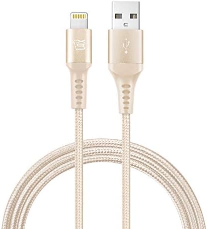 LAX MFi Certified Lightning Cable for i Phone & i Pad – 6 ft Durable Braided USB Cord with Fast Charging Capability for Enhanced Performance and Compatibility Across All Devices