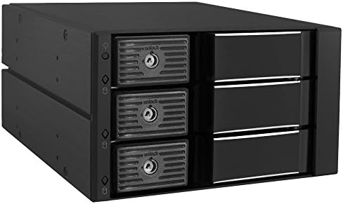 Kingwin Universal Hot Swap Mobile Rack for 2.5” & 3.5” SSD/HDD – Effortless Internal Tray-Less SATA Hard Drive Backplane Enclosure with 6 Gbps Support for SATA I/II/III & SAS I/II – Ultimate Flexibility and Enhanced Data Transfer Speed for Efficient Storage Management
