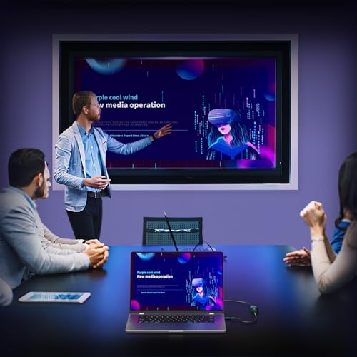 Transform Your Workspace with the USB C to Dual HDMI Adapter – 4 K 60 Hz Display Extender for Mac Book, Dell XPS & Samsung Galaxy S9 – Ultimate Solution for Multitasking Professionals & Gamers – MST Mode Ready for Seamless Windows Integration – Chic Green Design for Modern Aesthetics – Elevate Streaming, Presentations & Gaming with Stunning Visual Clarity – Compact & Durable for On-the-Go Connectivity