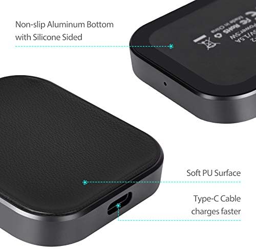 Premium Wireless Charging Station for Air Pods Pro & Compatible Models – Fast, Compact Power Hub with Overheat Protection – Sleek White Design for On-the-Go Convenience – Ideal for Travelers and Home Use – No Air Pods Included