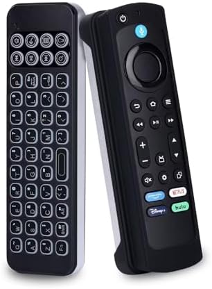 Experience Unmatched Control with the i Pazz Port Mini Bluetooth Keyboard – Portable Handheld QWERTY Design with Backlit Keys for Effortless Navigation on Fire TV Stick 4 K Max, HTPC, and IPTV – Rechargeable and Ergonomically Crafted for Ultimate Comfort and Compatibility
