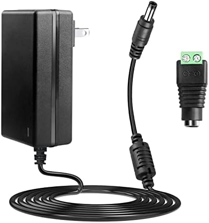 Le Tao Xing 12 V 4 A Power Supply Adapter – Reliable AC to DC Charger for LED Strip Lights & CCTV Systems | High-Efficiency 48 W Output with 5.5 mm x 2.5 mm Connector for Universal Compatibility and Rapid Power Delivery