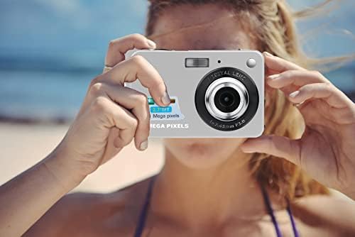 Acuvar 18 MP Digital Camera for Adults & Kids – Compact HD Photography with 2.7″ LCD, Rechargeable Battery, Ideal for Indoor/Outdoor Use & Seamless Sharing – Perfect First Camera for Budding Photographers