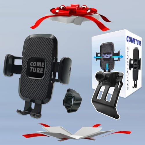 Premium COMETURE Car Phone Holder Mount for Audi Q7 (2020-2024) – Versatile 360° Rotation Smartphone Cradle for i Phone & Android – Enhance Driving Safety with Secure Navigation and Stylish Design – Effortless Installation & Long-Lasting Durability