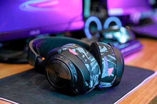 Experience Ultimate Comfort with WC Freeze Nova Pro Wireless Cooling Gel Earpads for Arctis Nova Pro – Exclusive 90’s Black Design, Enhanced Durability & Sound Isolation, Tailored Fit for Gamers Seeking Maximum Performance and Prolonged Play Sessions