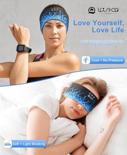 Ultimate Bluetooth 5.4 Sleep Headband Headphones – Designed for Side Sleepers, Unmatched Comfort for Active Lifestyles, Superior Sound Quality, Ergonomic Fit for Enhanced Relaxation, Ideal Tech Gift for Music and Podcast Enthusiasts