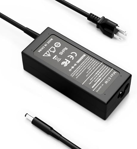 Premium 65 W Dell Laptop Charger with 4.5 mm Tip – Fast and Safe Power Supply for Inspiron 15 Series 3000, 5000, and 7000 Models – Intelligent Protection Features for Overcharge, Overvoltage, and Short-Circuit Safety – Universal Compatibility for Models 3501, 3511, 5510, 5555, and More – Reliable AC Adapter for Your Everyday Needs – Lightweight and Durable Design for Portable Use – Enhance Your Laptop Experience with Efficient Charging – Includes Power Cord and User Manual for Easy Setup – 100% Manufacturer Guaranteed Quality with 24/7 Customer Support