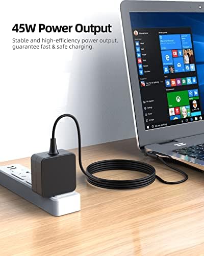 High-Speed 45 W Lenova Laptop Charger with 7.5 FT UL Certified Cord – Ultimate Compatibility and Safety for ADL45 WCC, PA-1450-55, GX20 Series and More – Reliable Power Adapter with 30-Day Hassle-Free Returns and 12-Month Warranty
