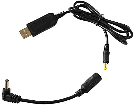 BT1013 Premium USB Charging Cable for BL-5 L & Bao Feng Batteries – Fast Power Transformer with Dual 2.5 mm Barrel Plug Adapters for Ultimate Compatibility and Rapid Charging Efficiency
