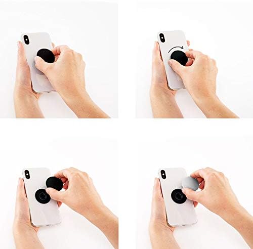 Vibrant Mag Safe Rainbow Glass Pop Socket Grip & Stand – Secure Hands-Free Kickstand for Effortless Wireless Charging and Enhanced Smartphone Functionality