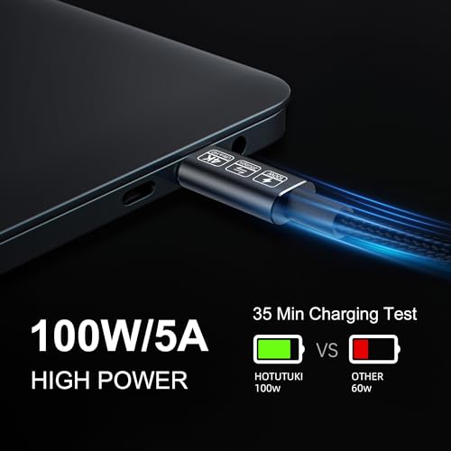 Versatile 6.6 ft USB-C Cable for 4 K High-Definition Video & 240 W Rapid Charging – Ultra-Fast 20 Gbps Data Transfer with Durable Construction for Effortless Device Connectivity and Enhanced Performance