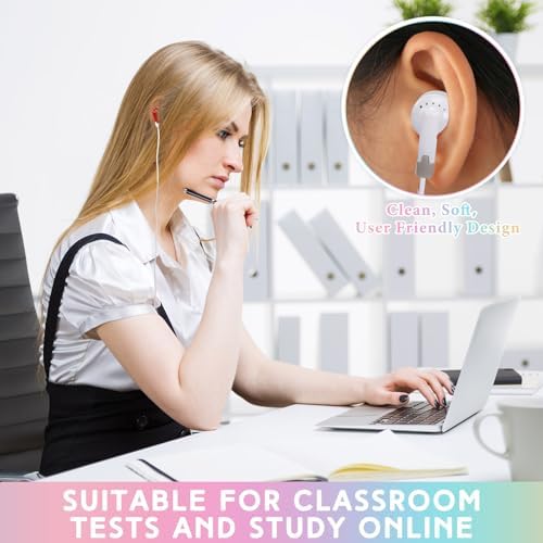 Bulk 50 Pack Red Wired In-Ear Headphones – Individually Bagged Earbuds for Enhanced Sound Quality and Device Compatibility – Perfect for Schools, Events, and Corporate Giveaways