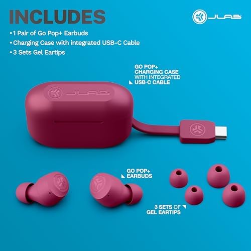 JLab Go Air Pop True Wireless Bluetooth Earbuds – Teal | IPX4 Sweat-Resistant for Active Lifestyles | Dual Connect Technology for Independent Listening | Bluetooth 5 for Effortless Pairing | Customizable Audio with 3 EQ Settings: Signature, Balanced, Bass Boost | Ultimate Comfort & Durability for On-the-Go Enthusiasts