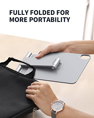 Transform Your i Pad Mini 6 (2021) Experience with LULULOOK Magnetic Stand – Ergonomic Aluminum Holder for Optimal Viewing & Drawing, Adjustable Height & Angle, Lightweight Design for Easy Portability and Versatile Portrait/Landscape Use
